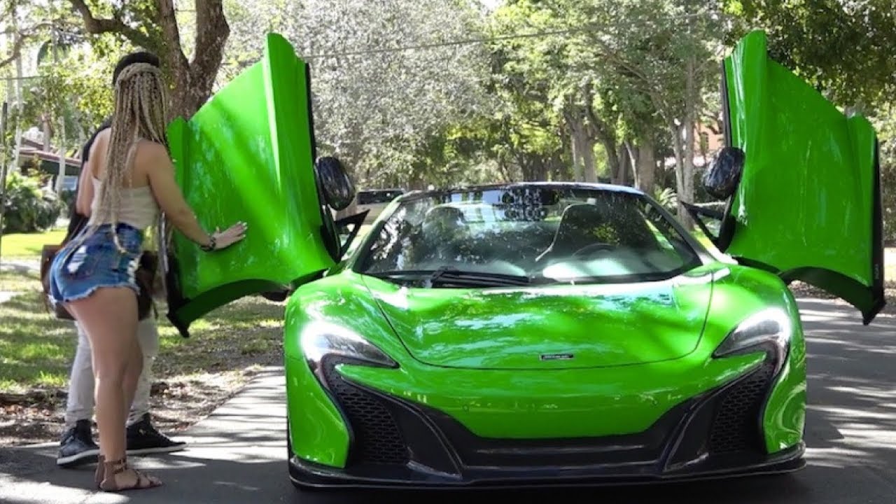 Picking Up Uber Riders In A Mclaren 650s! Ft Tory Lanez
