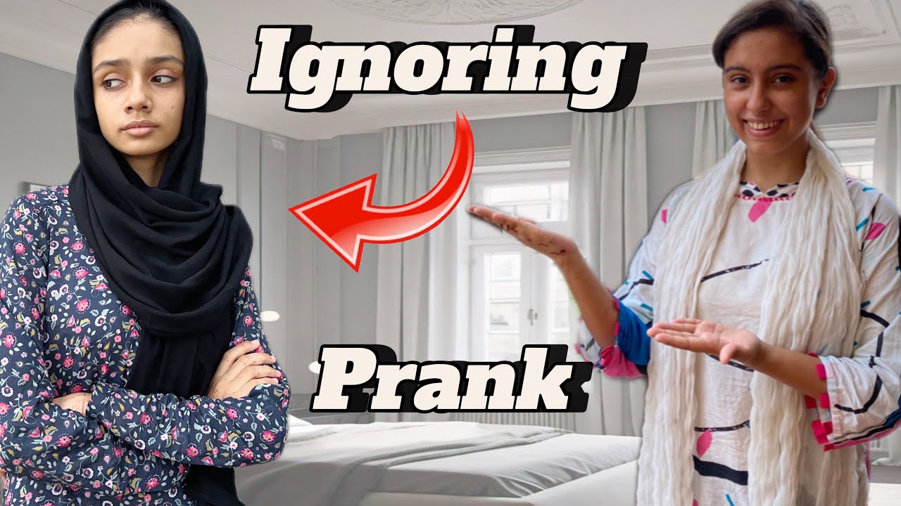 Ignoring prank || zahra hoyi Naraz