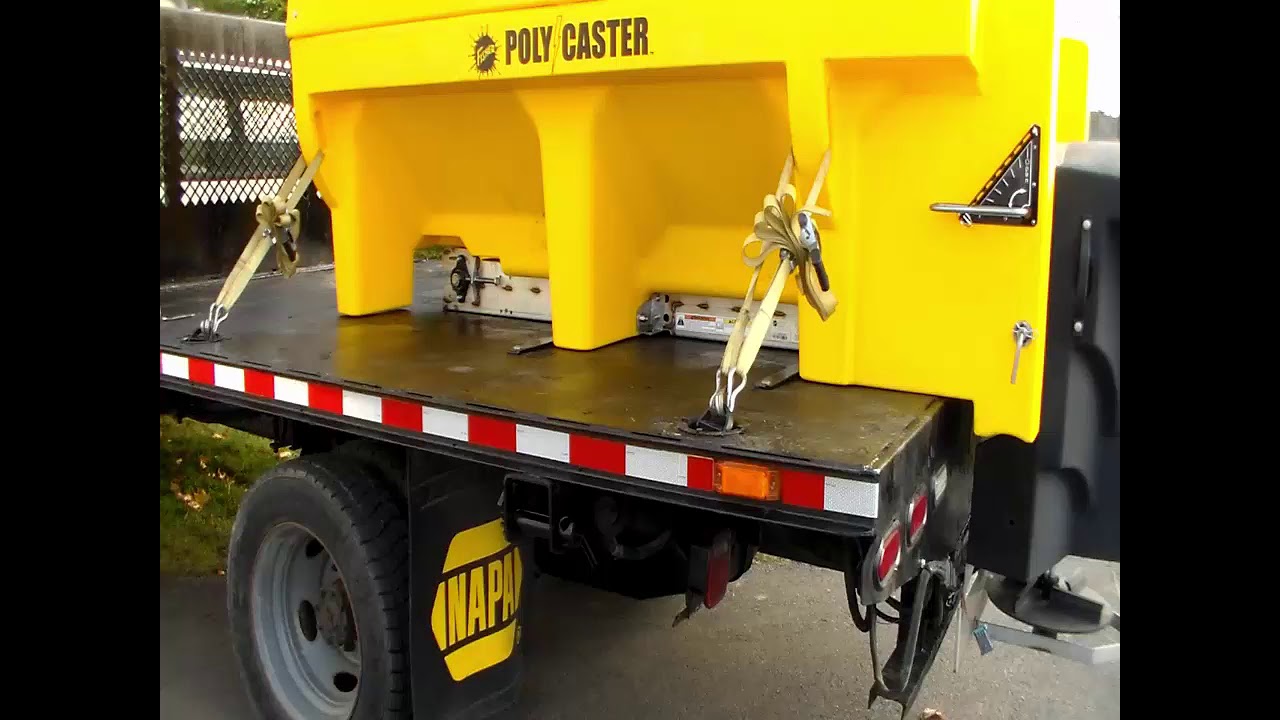 FISHER® Preseason POLY-CASTER™ Spreader Maintenance