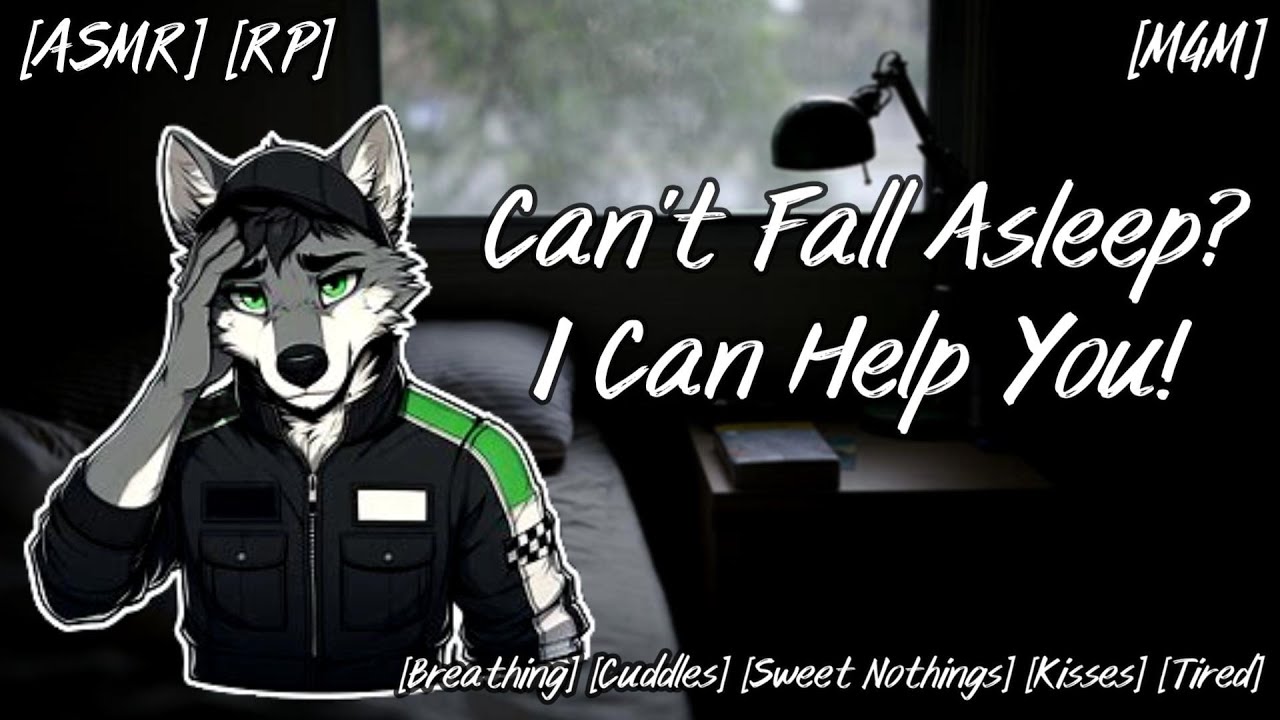 [M4M] [ASMR] Furry Boyfriend Helps You Fall Asleep: Tired, Sweet Nothings