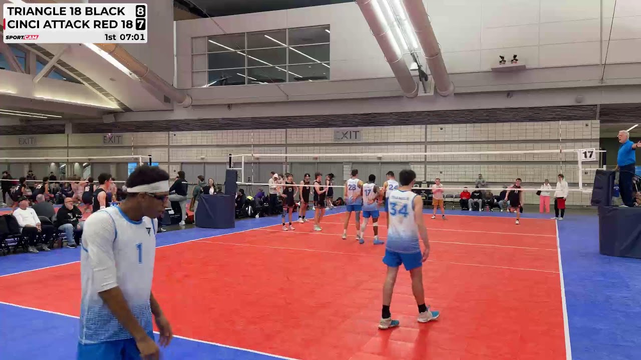Triangle 18 Black vs Cinci Attack 18 Red, Set 1, 02/06/2026