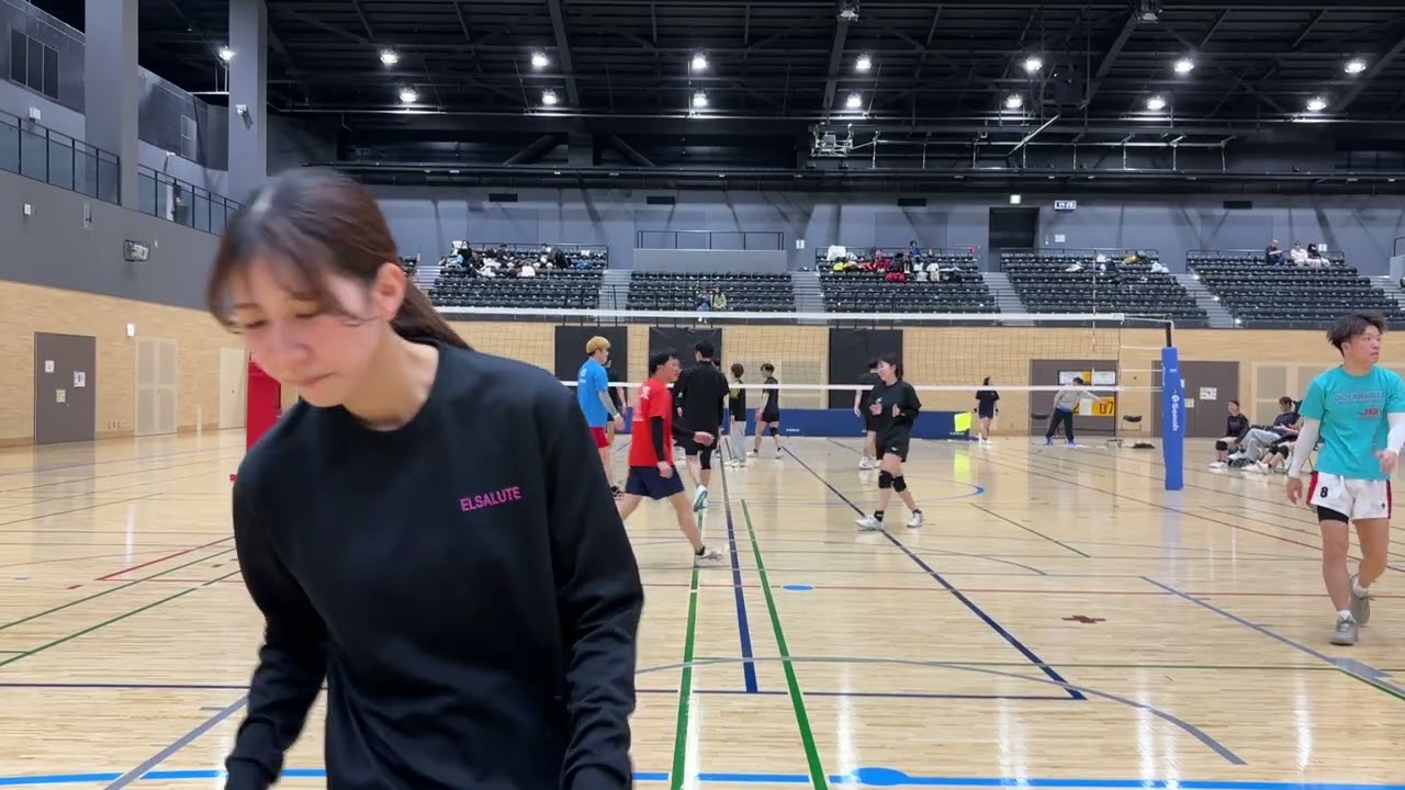 ミズノ杯 決勝リーグ 対Rains第1セット