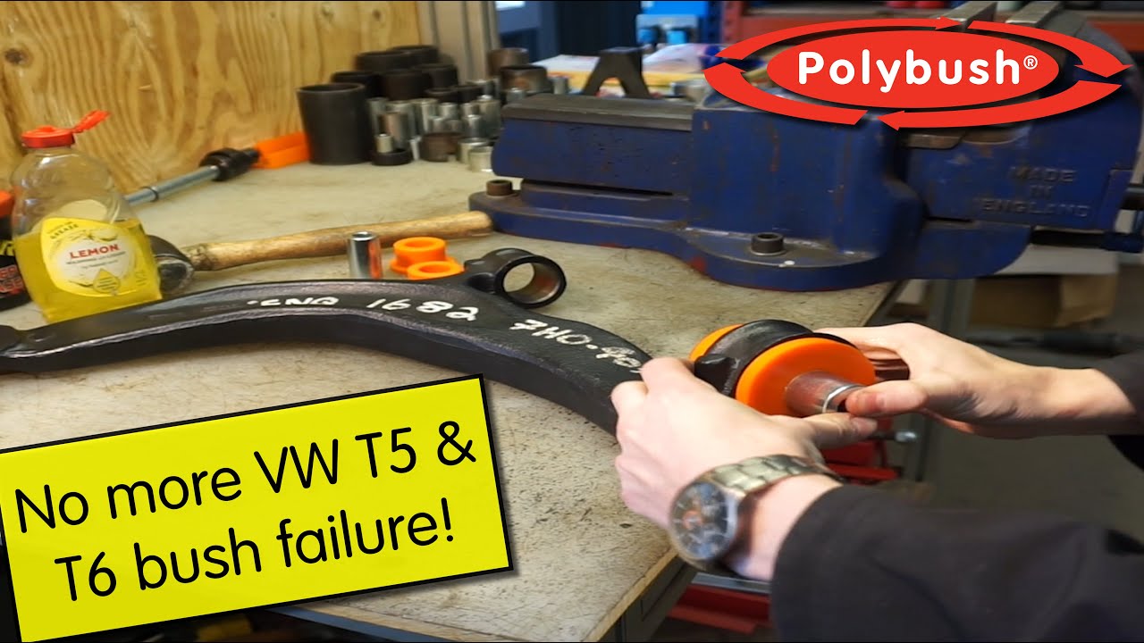 Polybush A VW T5/T6 Front Lower Wishbone Bush - 44EA & 44EC - Installation Guide