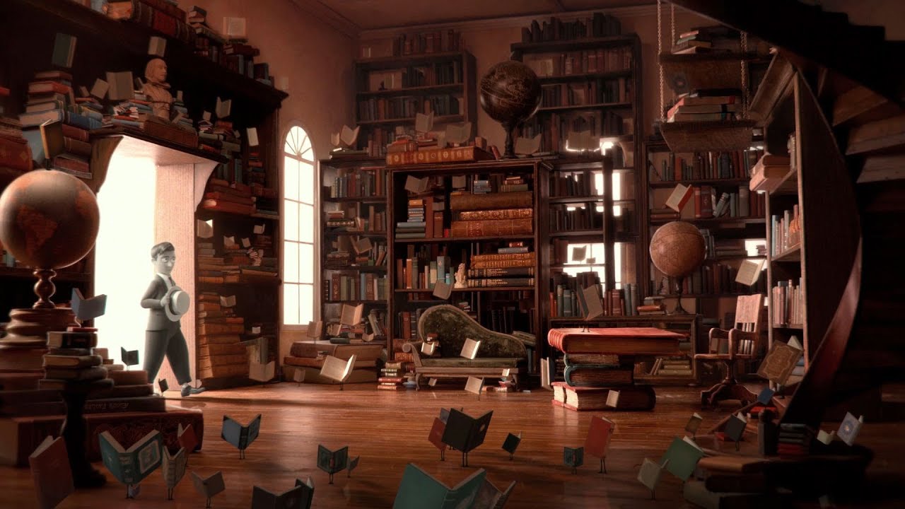 Flying Books, Creativity and Winning an Oscar