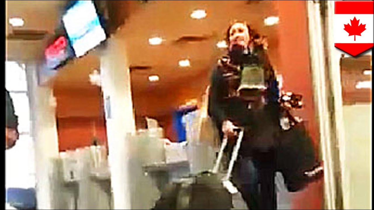 Woman totally loses her cool after missing her ferry in Victoria BC