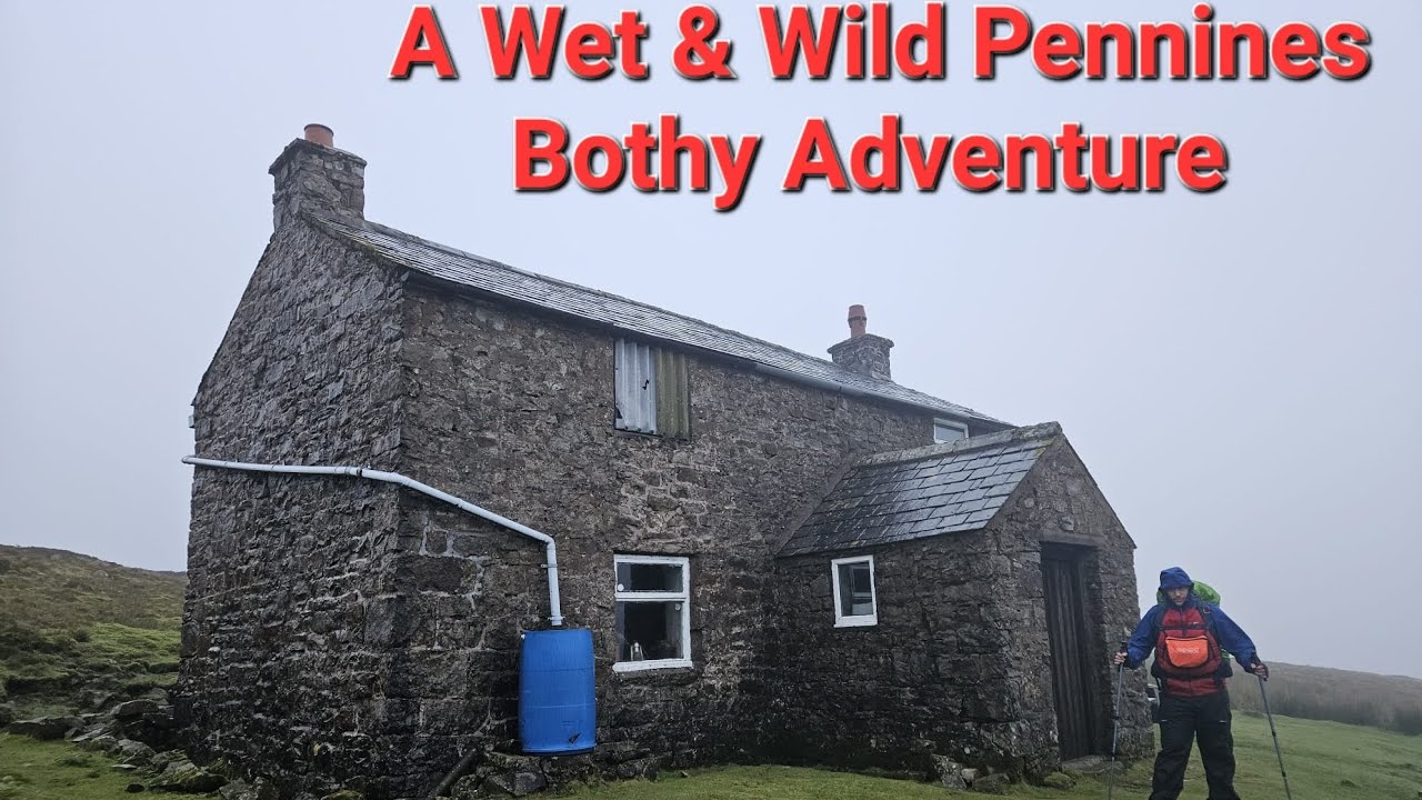 Wet & Wild Bothy Stay in the Pennines #mountains #bothy #Pennines