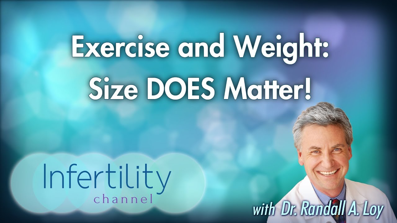 Exercise and Weight: Size DOES Matter!