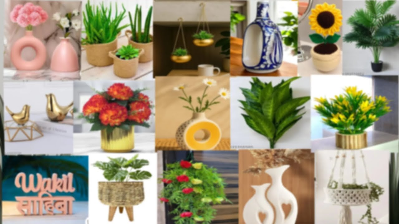 Meesho Artificial plant ☘️ & Flower 🌺 Haul l Meesho Home 🏠 Decor l Fake Plant 🌵 From Meesho l