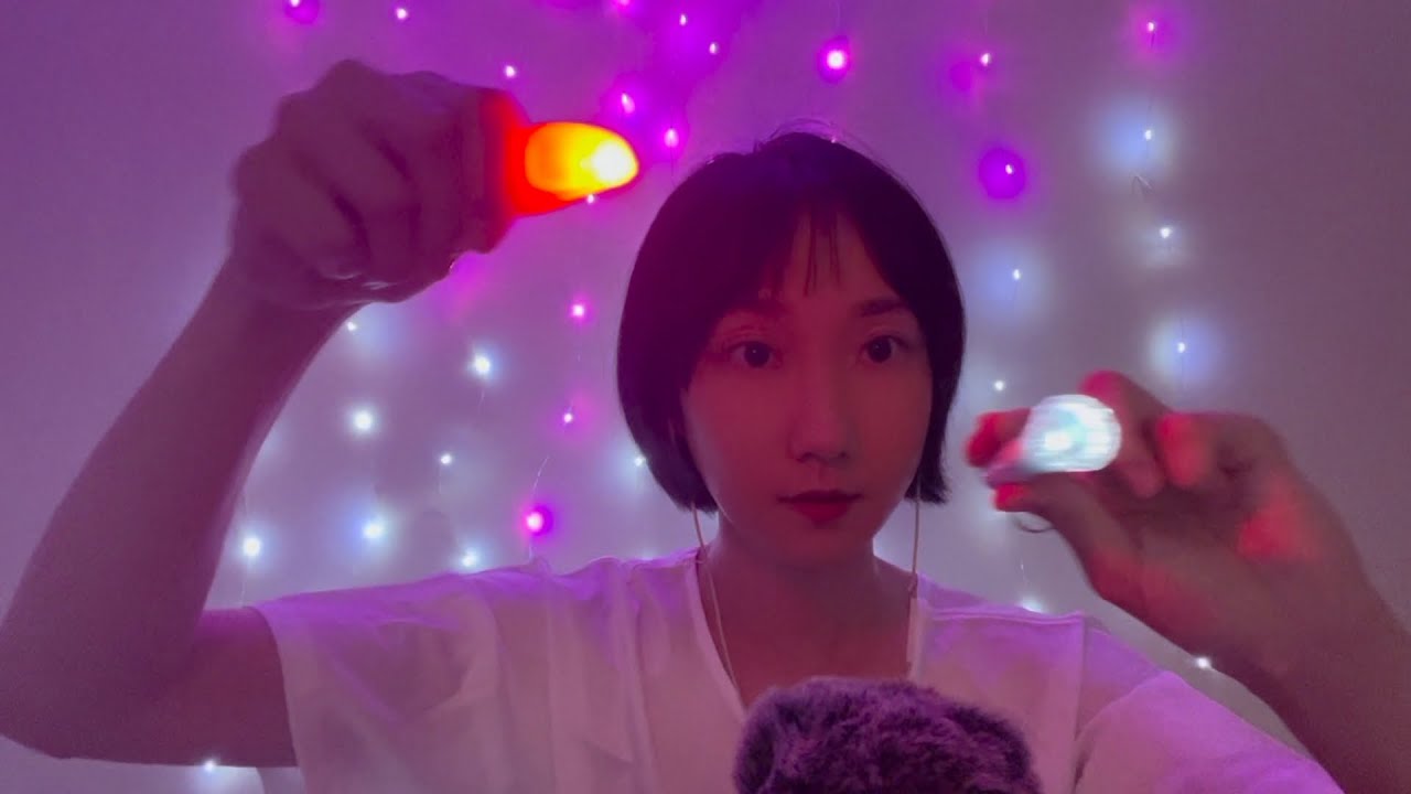 ASMR Brain Mapping Exam 🧠 Relaxing Tuning Fork Sounds & Light Triggers for Deep Relaxation