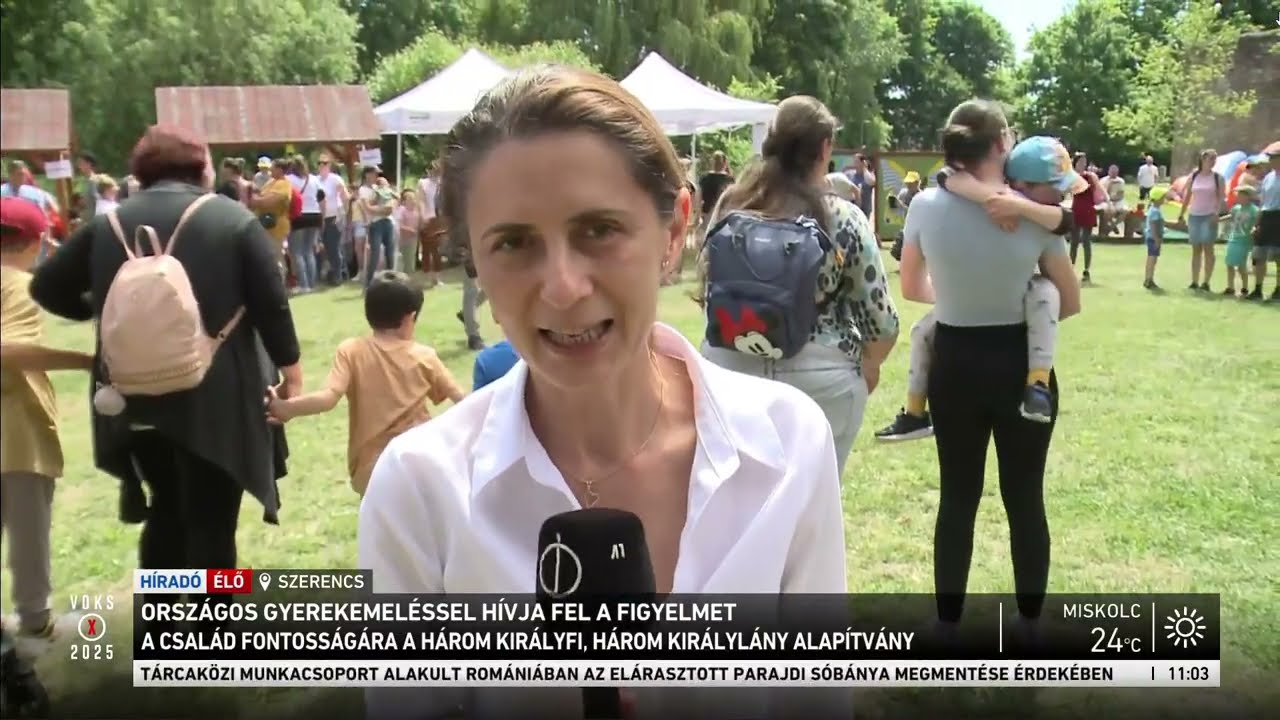 Gyereket a magasba! 2025 | Körkapcsolás - M1 Híradó