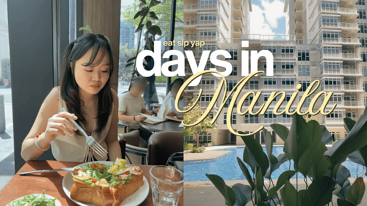 days in manila ✿ eating out, unboxing & trying out cafes!