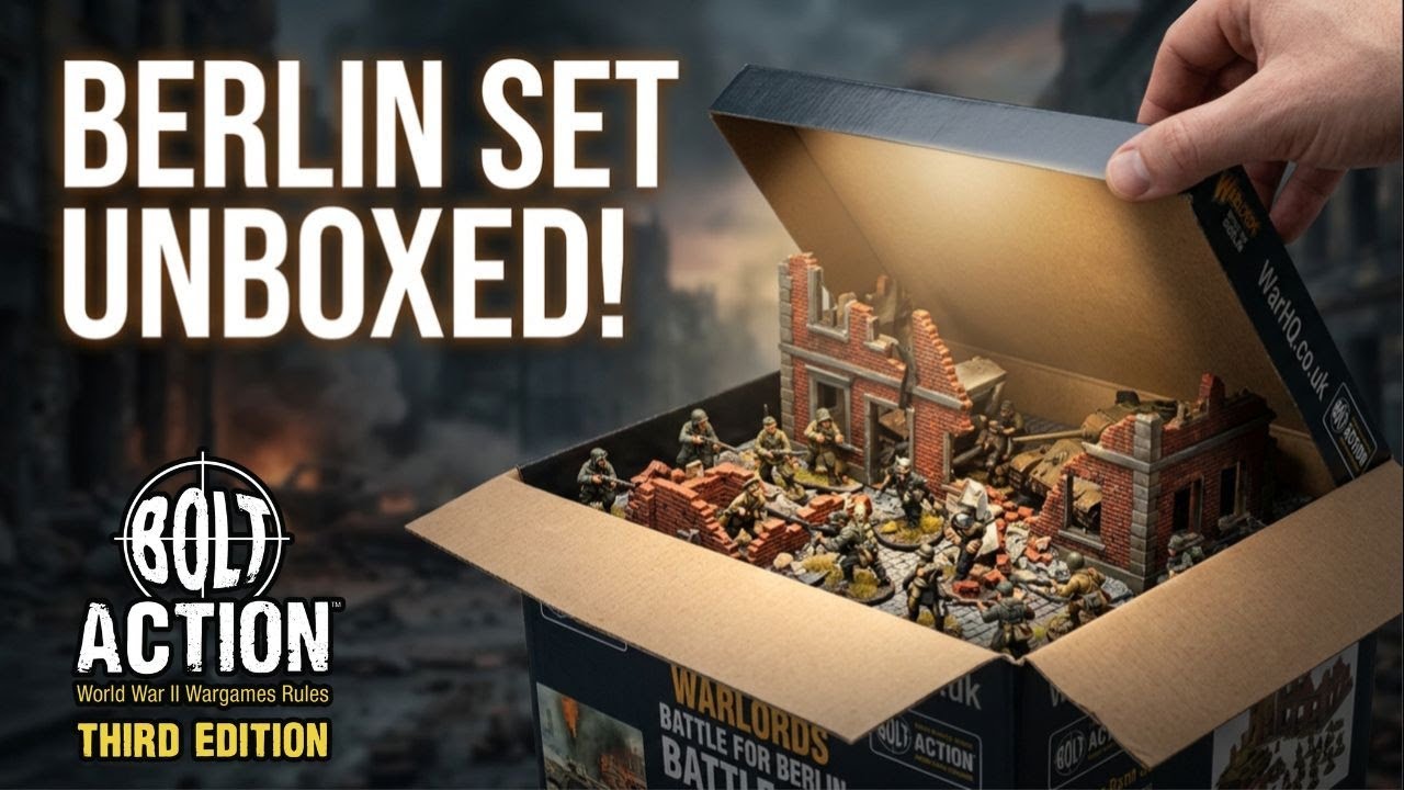 unboxing warlords battle for Berlin battle set