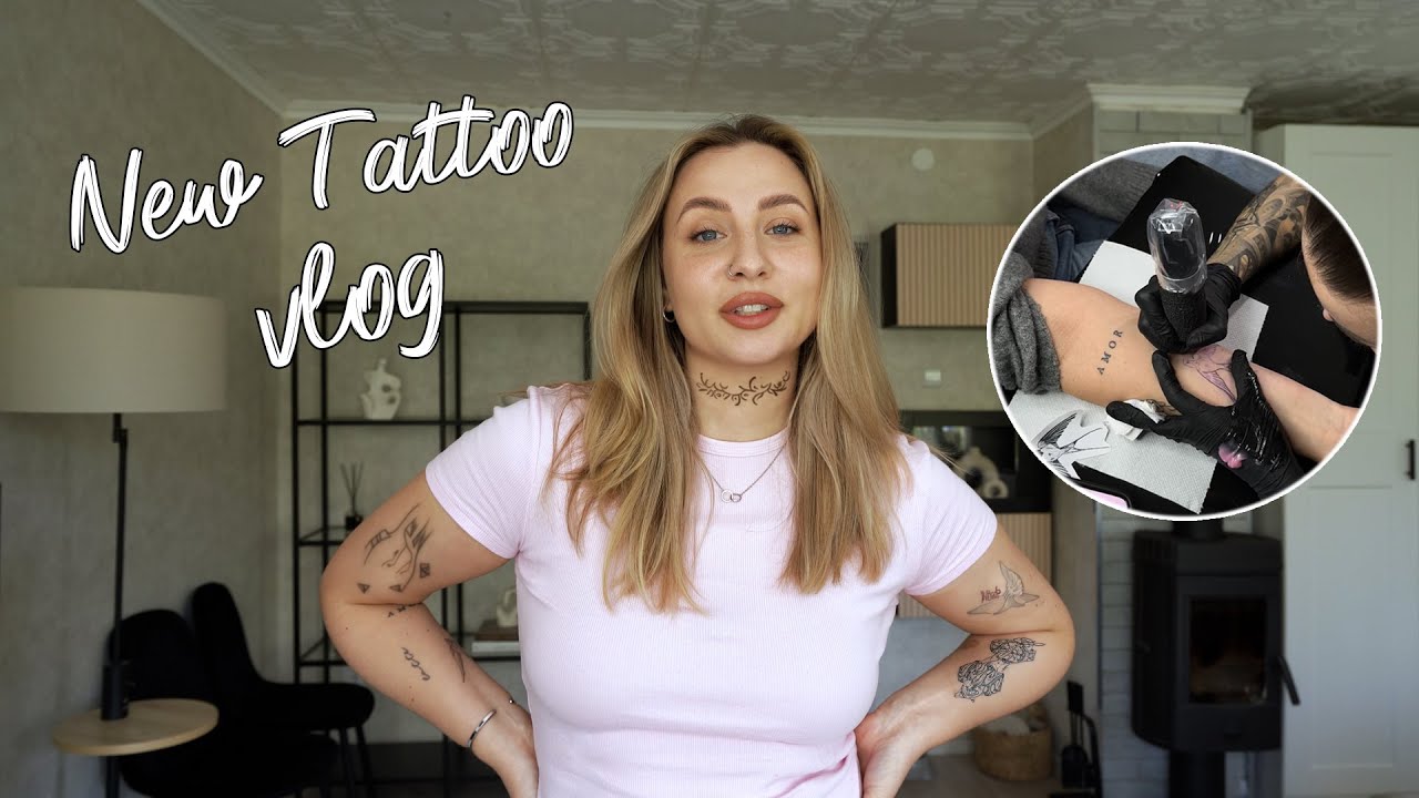 vlog: mini haulas, nauja tattoo, maistas✨🌸