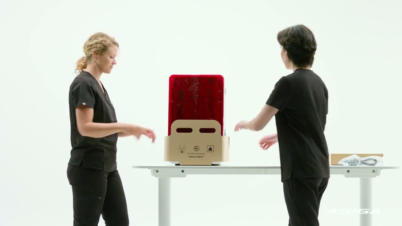 Unboxing the Asiga Ultra