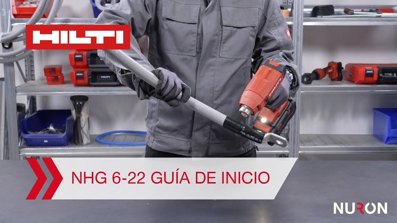 Descubre cómo usar nuestra pistola de calor a batería NHG 6-22.
