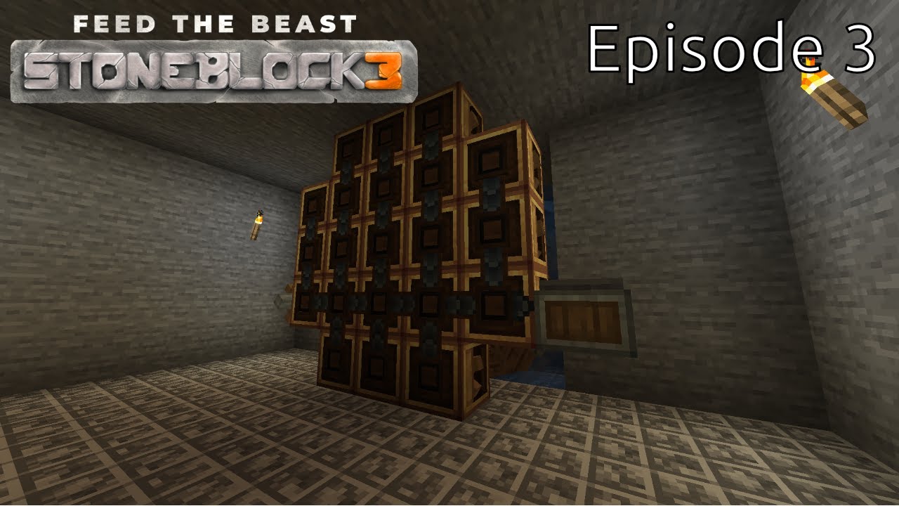 Stoneblock 3 Let's Play: Episode 3 | Mechanical Crafter: Initiate!