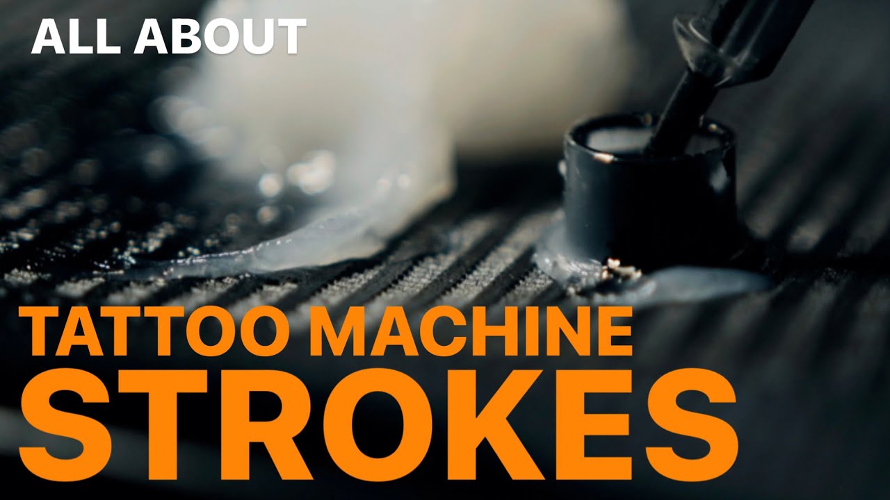 🧑‍🏫ALL ABOUT TATTOO MACHINE STROKES - Tattoo close ups & Slow motions