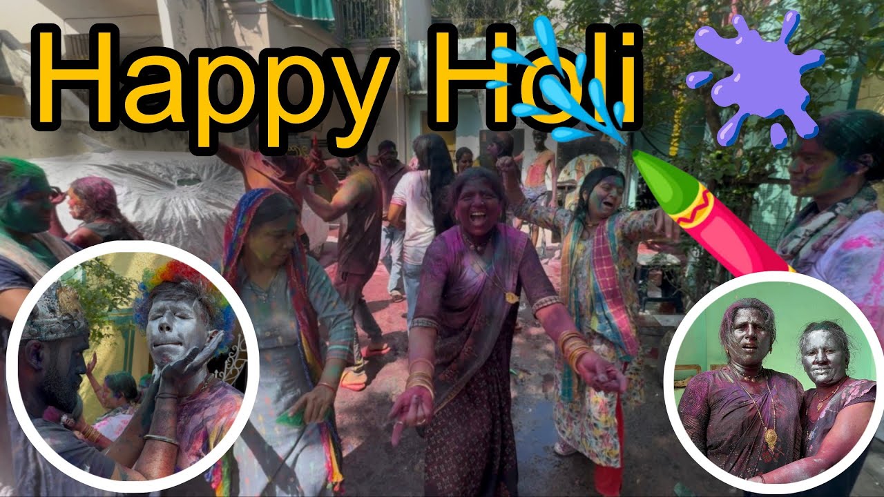 Socha nhi tha holi me kuch aesa hoga 😱🤣🥳