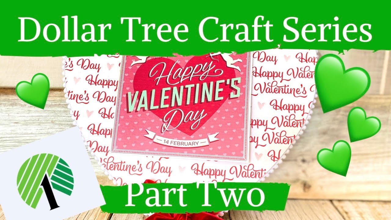 BEAUTIFUL Dollar Tree Craft WOOD HEART Cutout DIY for Valentine’s Day 2024