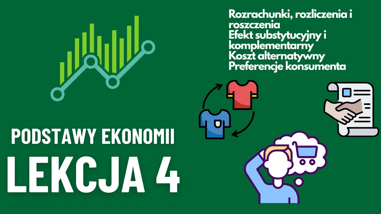 Podstawy Ekonomii lekcja 4 - Księgowość, zachowania dóbr i usług, konsument i alternatywa