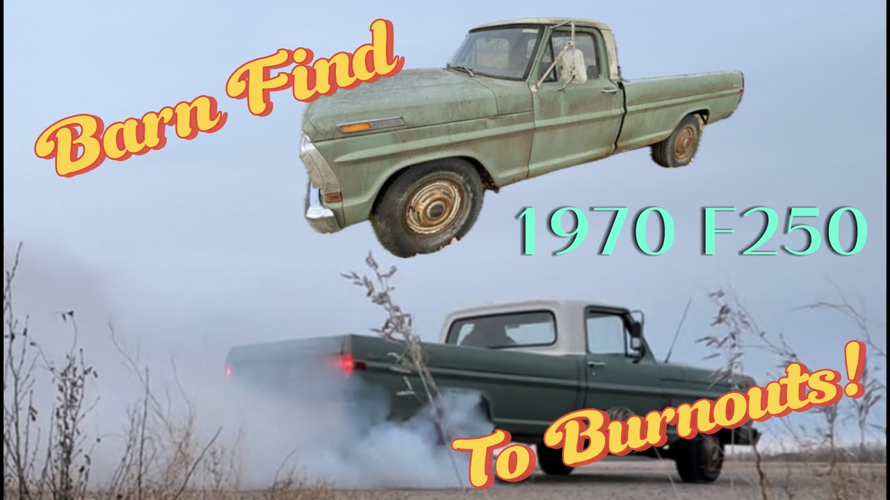 Barn Find To Burnouts! 1970 Ford F250 Revive and Drive