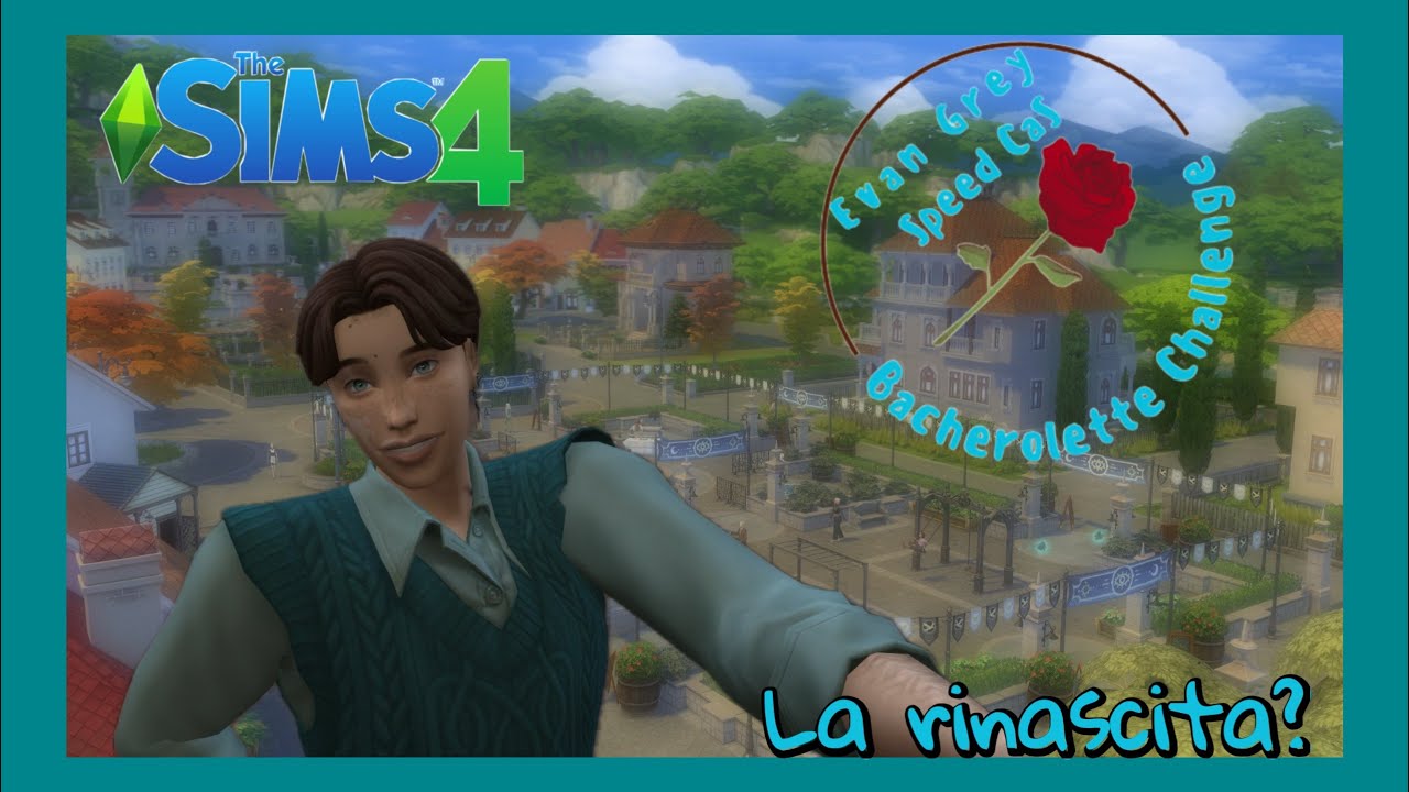 Un Sim per Machi 🦊 | Evan Grey Speed Cas | The Sims 4