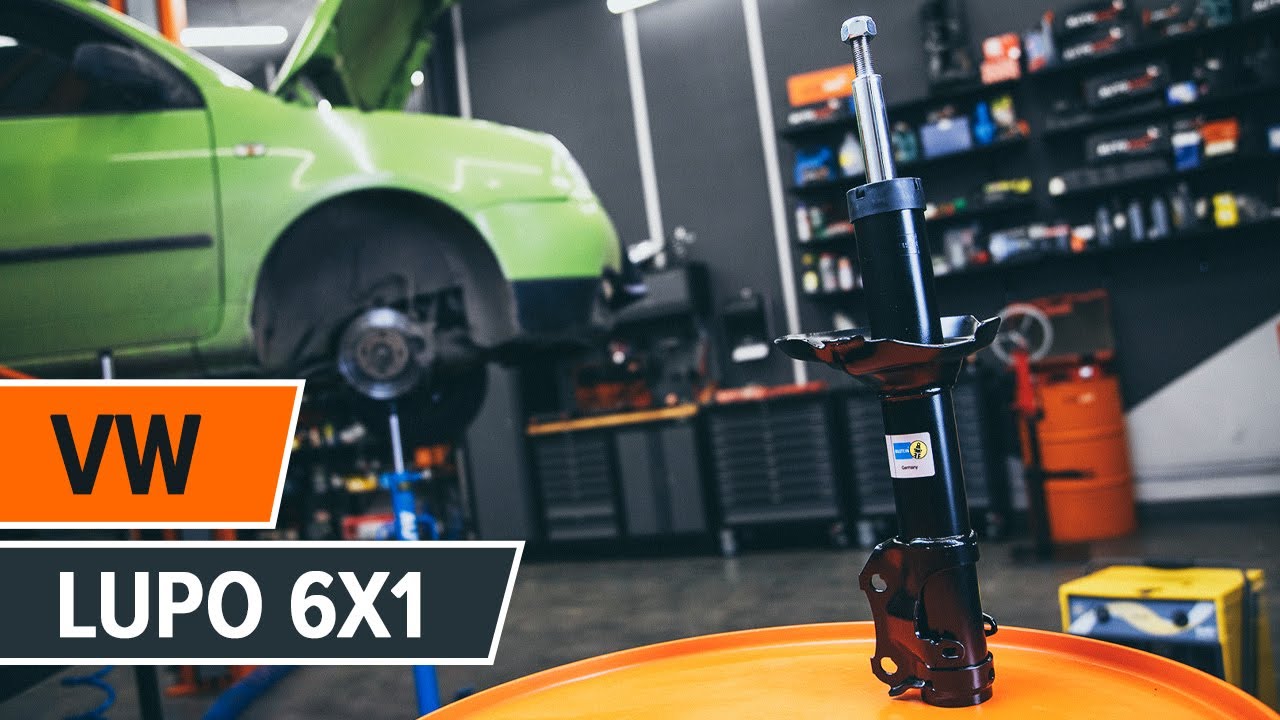Como substituir coluna de suspensão parte dianteira no VW LUPO 6x1 [TUTORIAL DA AUTODOC]