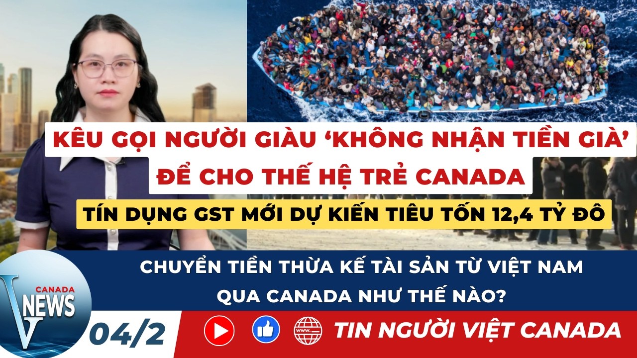 🔴Kêu gọi THAY ĐỔI AN SINH XÃ HỘI CANADA, TIỀN GIÀ OAS; Tín dụng GST mới có được thông qua?