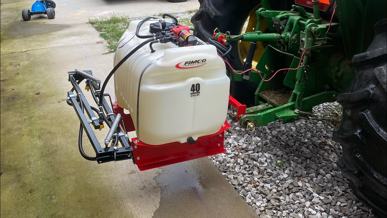 Fimco 40 Gallon 3 Point Sprayer Review