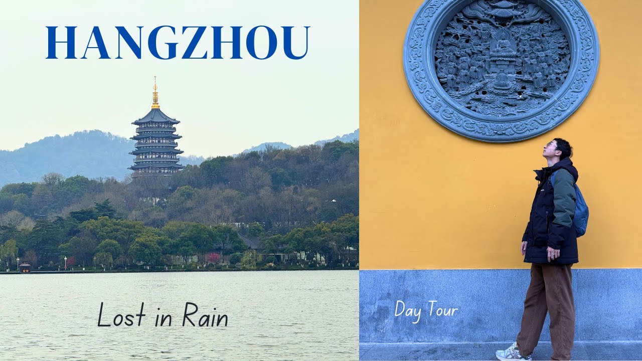 One Day in Hangzhou from Shanghai | 240-Hour Visa-Free Transit Itinerary! West Lake, Pagoda & Temple