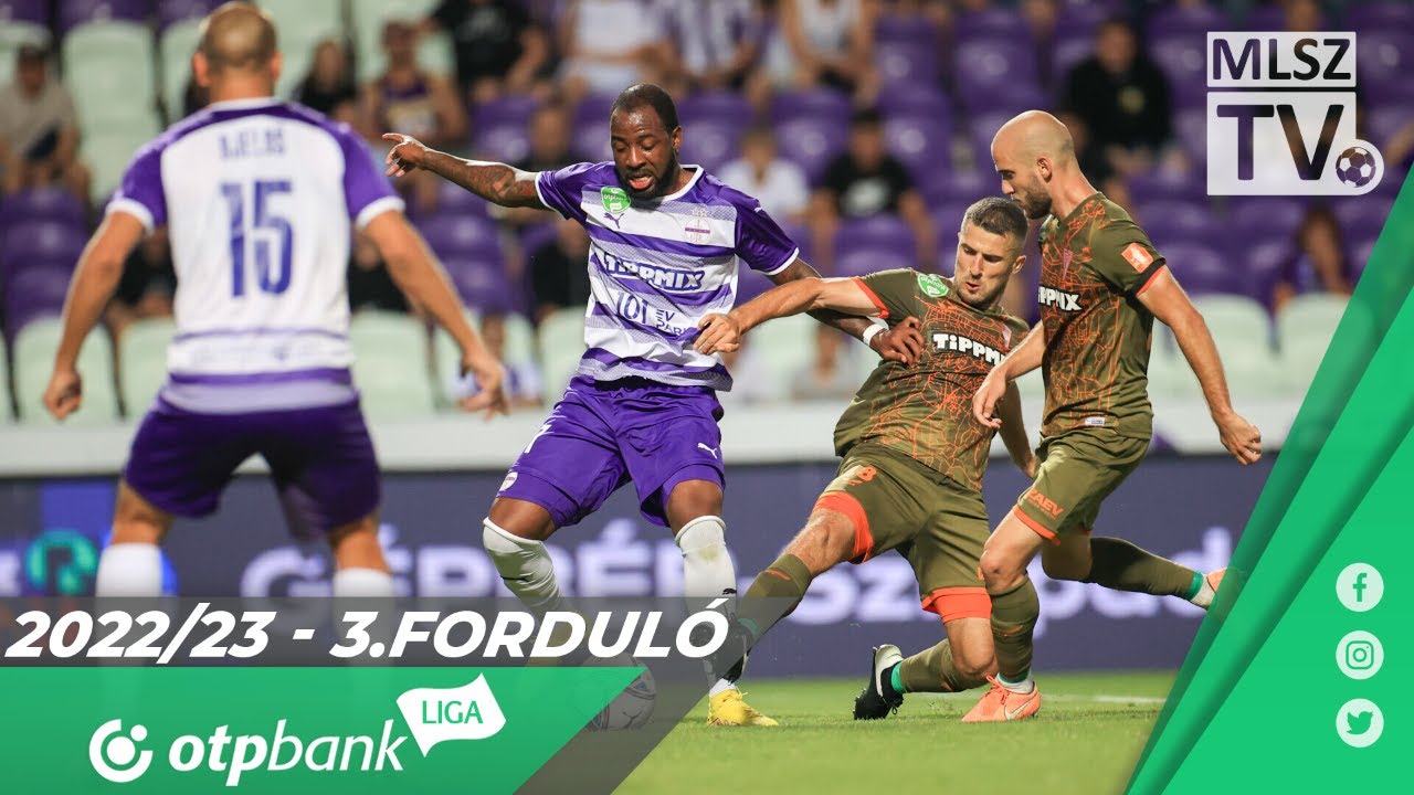 Újpest FC - ZTE FC | 1-1 | (0-1) |  OTP Bank Liga | 3. forduló | MLSZTV