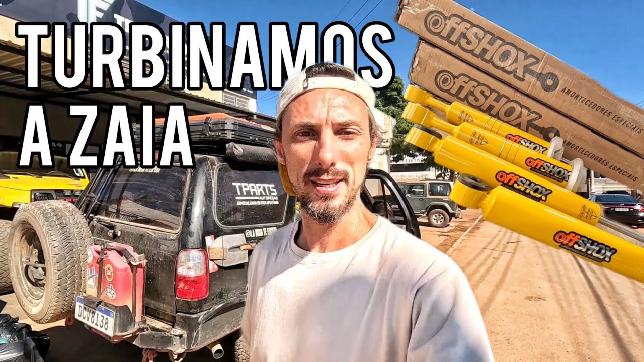 NOVOS AMORTECEDORES NA ZAIA | T03-EP13