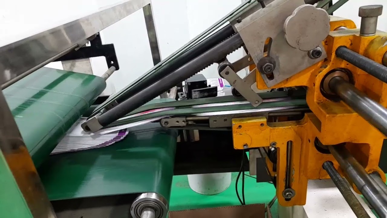 ACME pasting machine  setting