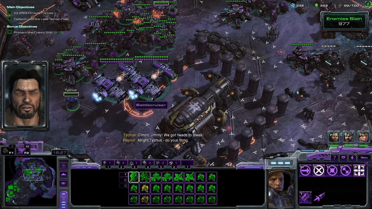 StarCraft 2 Wings of Liberty Campaign Co-op Prophecy Mission 4 (Terran Edition) - In Utter Darkness