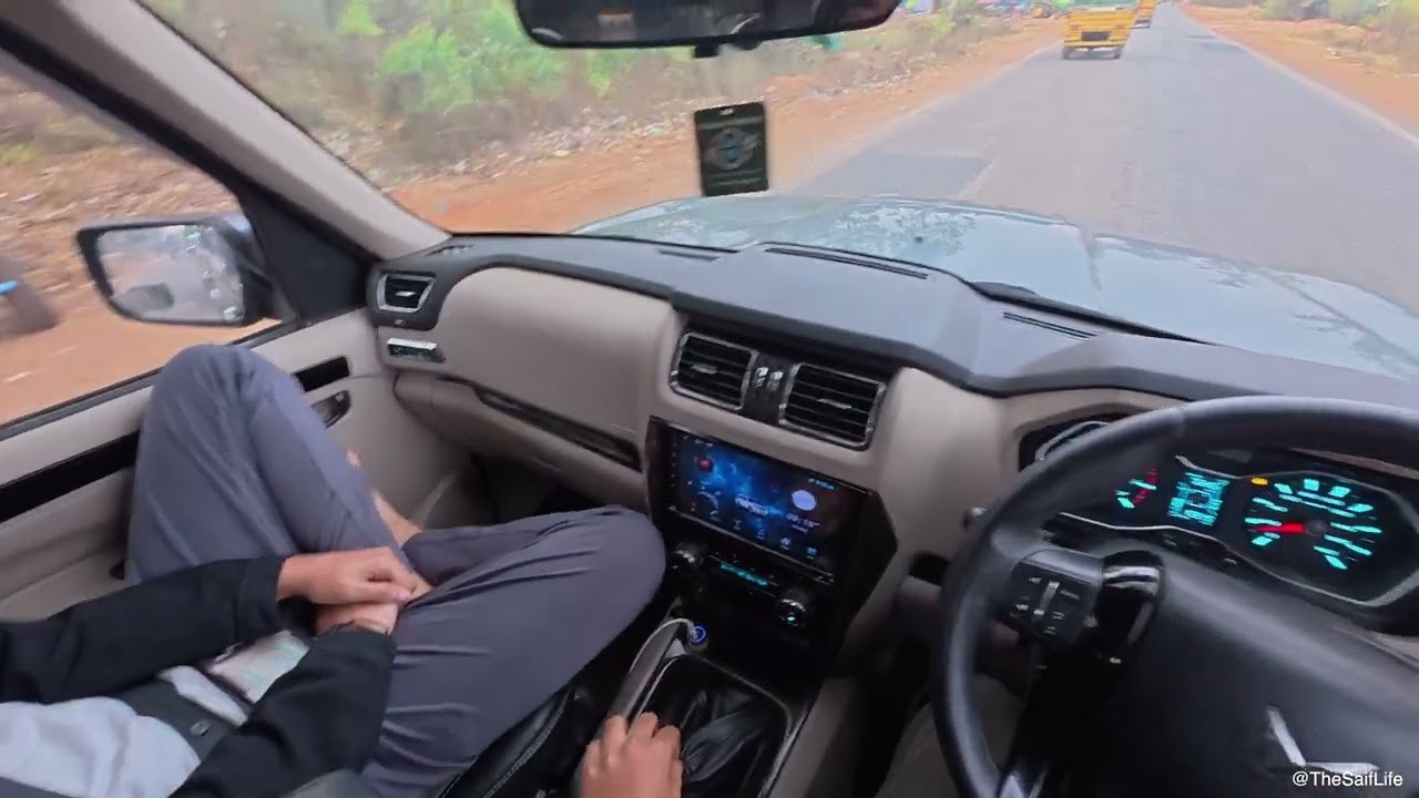 Scorpio S11 Daily Drive | NH69 Part 2 ASMR | Ghat Road | 4K | City Traffic & Roads