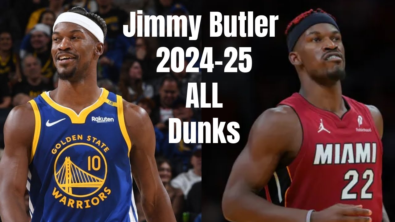 Jimmy Butler 2024-25 ALL Dunks