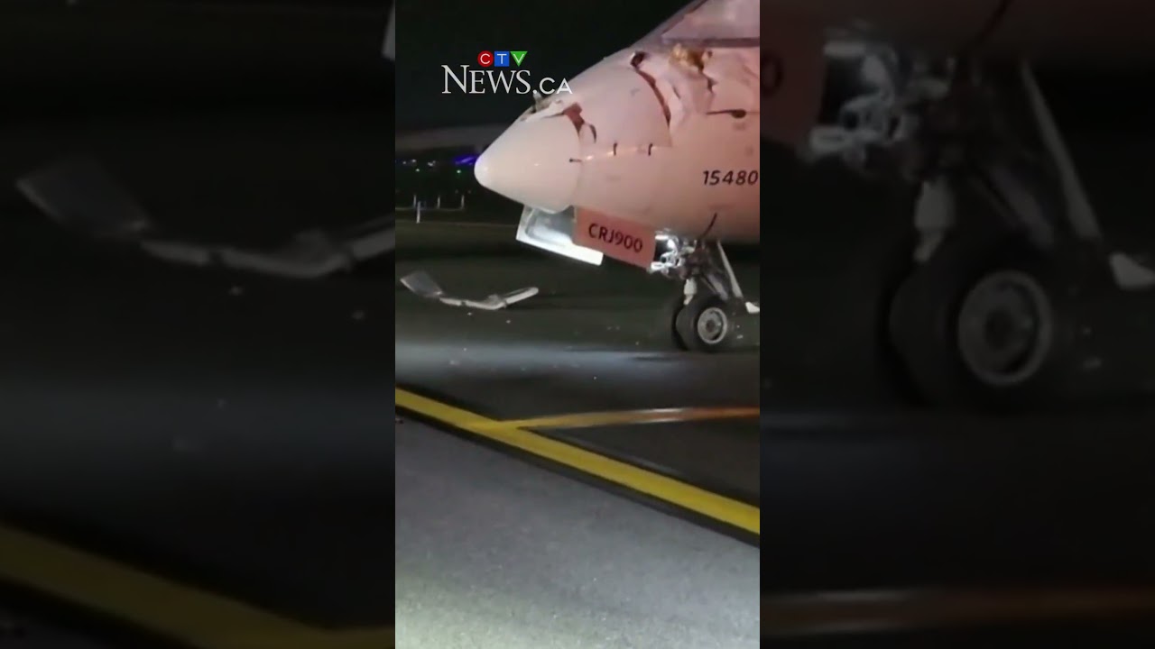 Two planes collide on the tarmac at LaGuardia Airport in New York