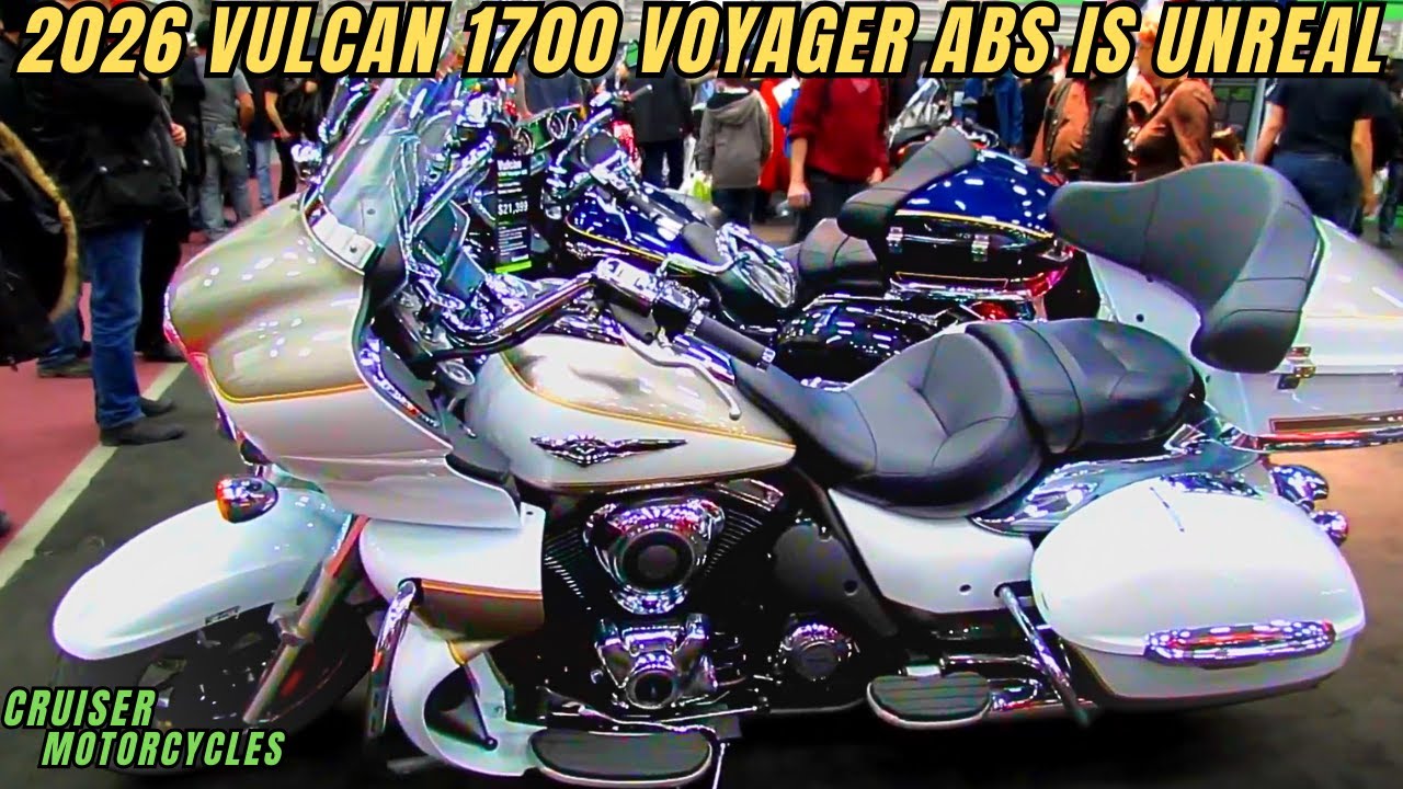Kawasaki просто УНИЖИЛА мир туристических мотоциклов… 2026 Vulcan 1700 Voyager ABS — это НЕВЕРОЯТНО!