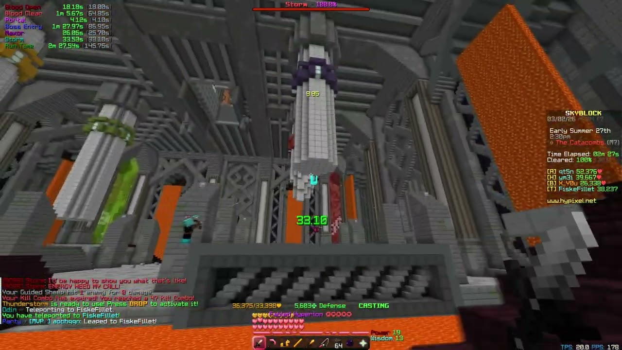 4:56 M7 Mage POV | HYPIXEL SKYBLOCK