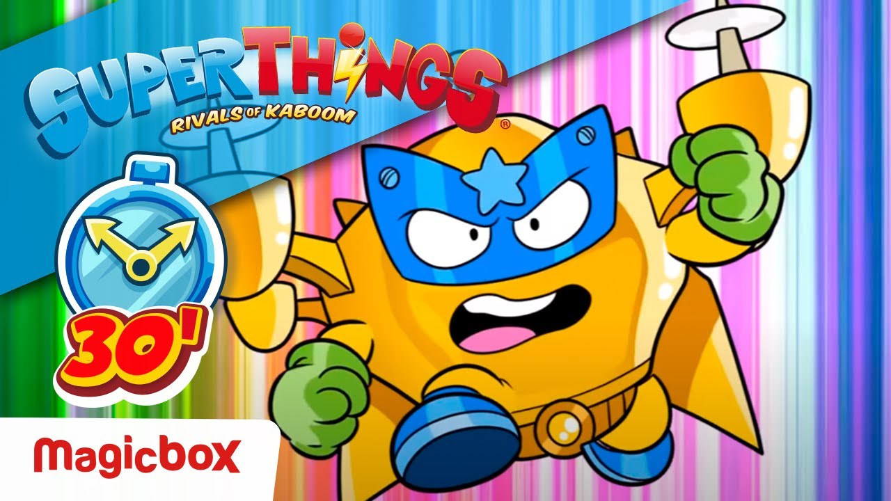 ⚡ EPISODIOS SUPERTHINGS ⚡ Power Machines (Episodios 7-12) 💪 | Serie de DIBUJOS para NIÑOS