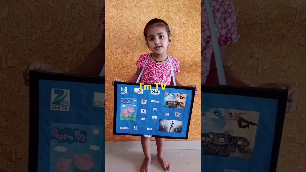 I am TV | TV Costume for kids | Electronic costume