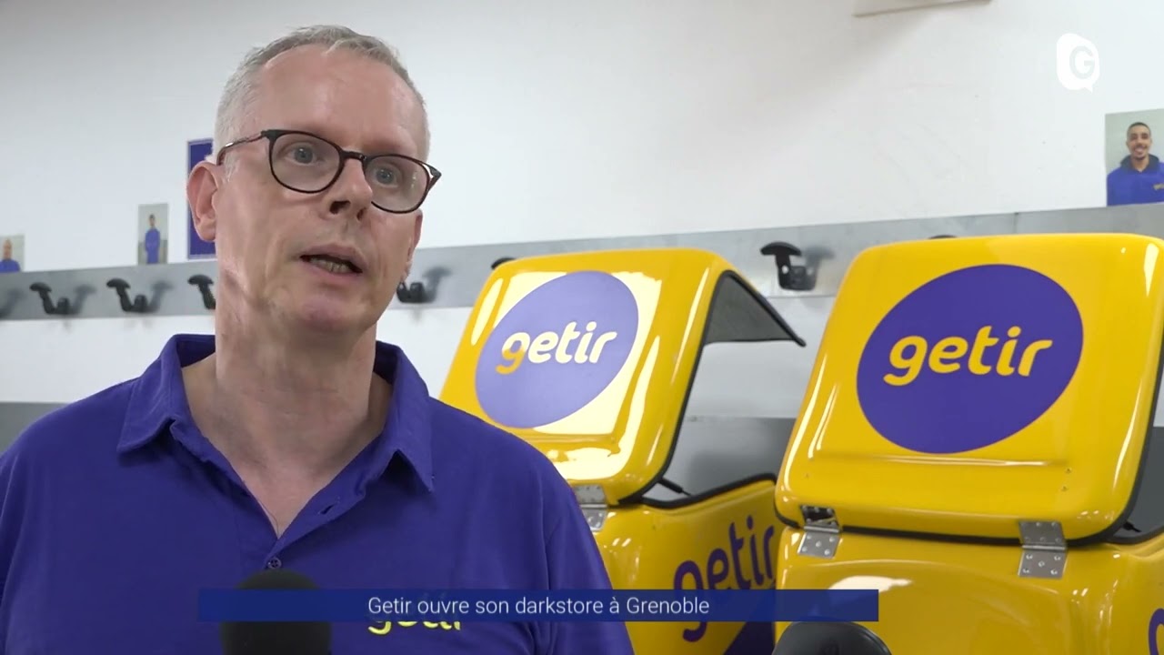 Reportage - Getir ouvre son darkstore à Grenoble