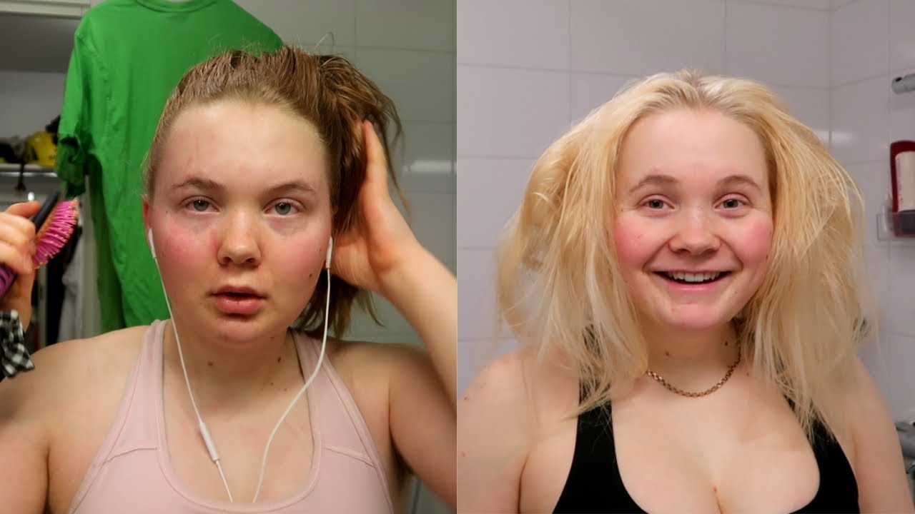 en pessyt hiuksia puoleen vuoteen... TÄMÄ TAPAHTUI!!!