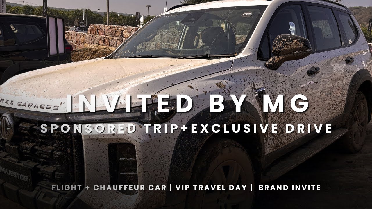 Flight, Chauffeur & Exclusive Access — Collab Day Vlog #collab #carlaunch #mgmajestor 