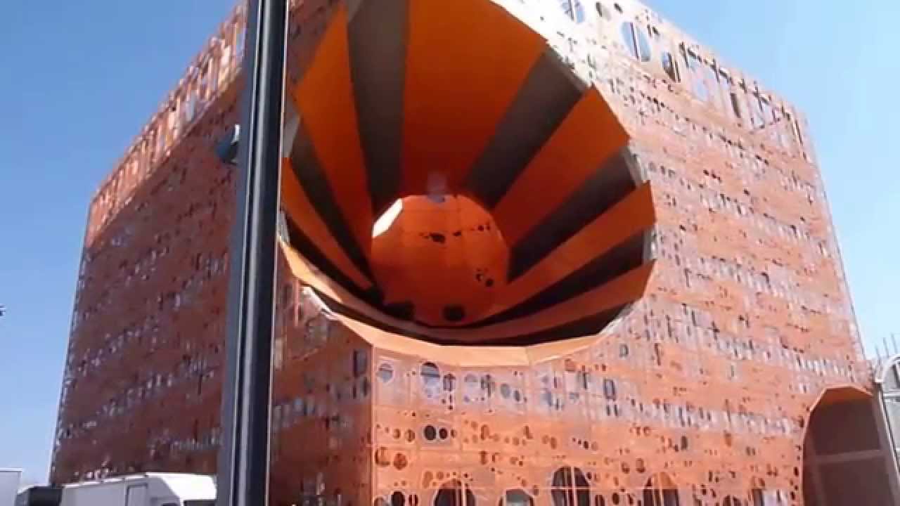 La Mimolette Giant Orange Cheese at Lyon, France