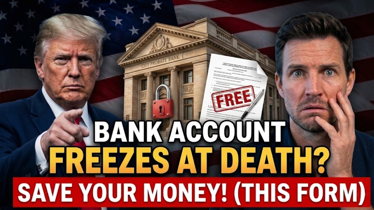 Your Bank Account Freezes When You Die &mdash; Unless You File This 1 Free Form