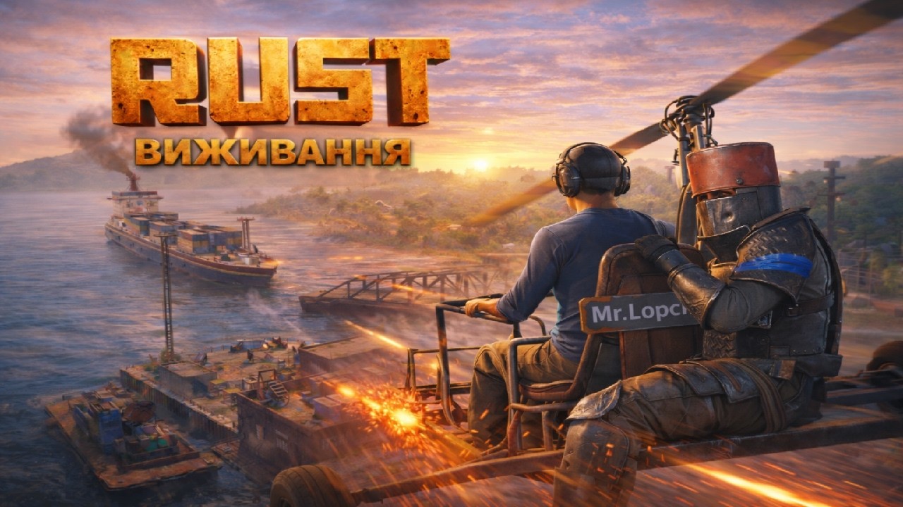 🔴 Виживаєм в RUST/РАСТ☢️ d1