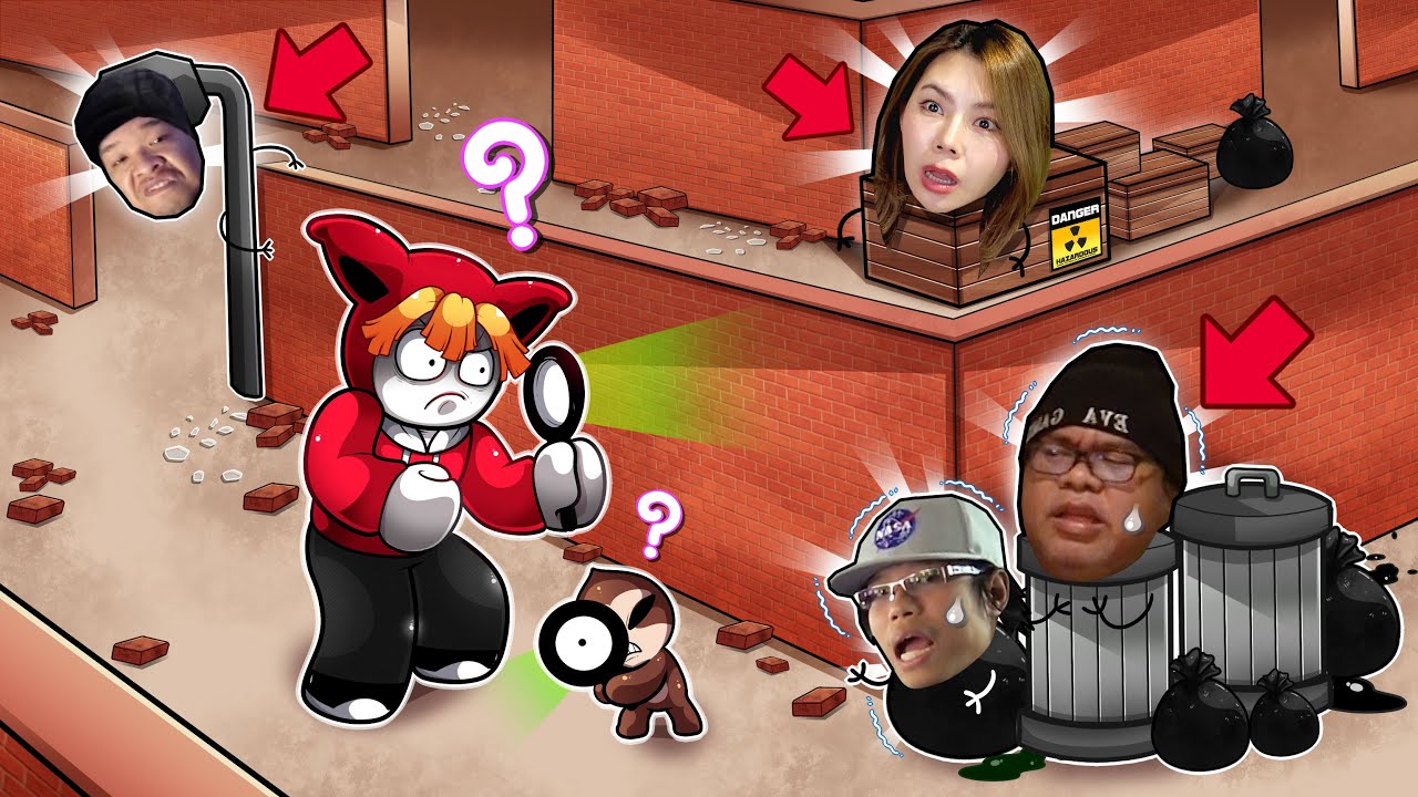 ซ่อนแอบเป็นของที่เล็กที่สุด จะเจอมั้ย? | Hide & Sneak