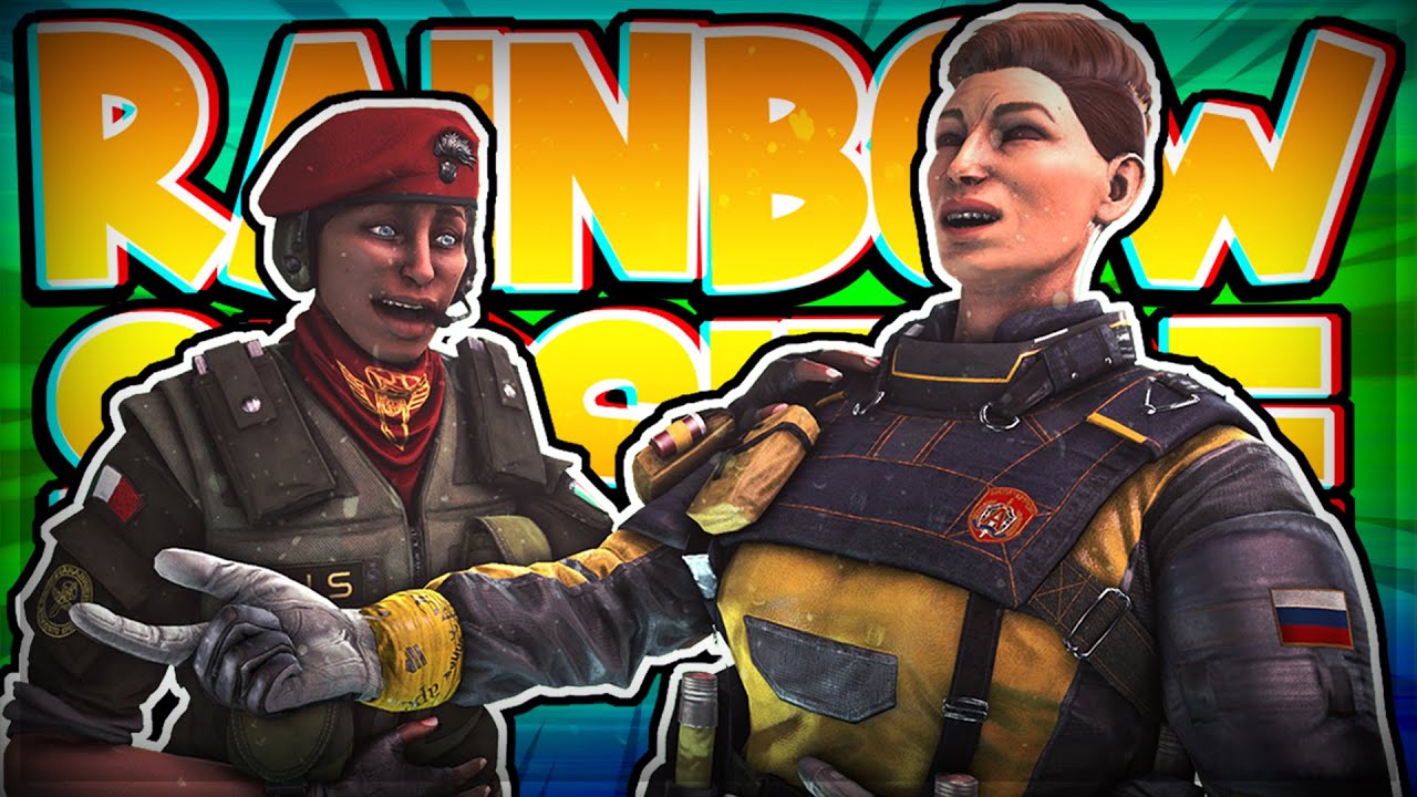 Моменты Rainbow Six Siege, которые безумно смешные, чувак