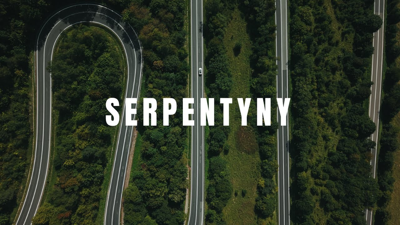 Najdłuższe serpentyny w Polsce | G&oacute;ry Słonne z drona (DJI Air 3S)